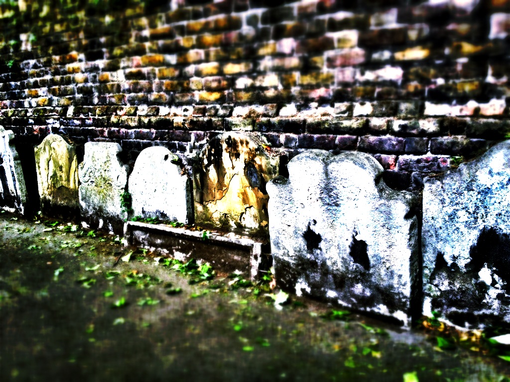 grave stone wall