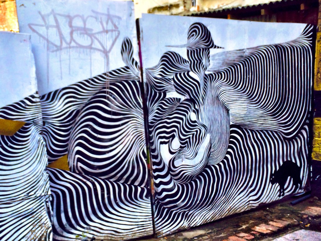 zebra on hanbury street
