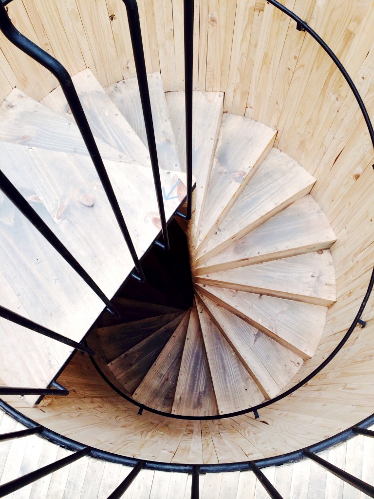 spiral stairs