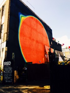 red market wall