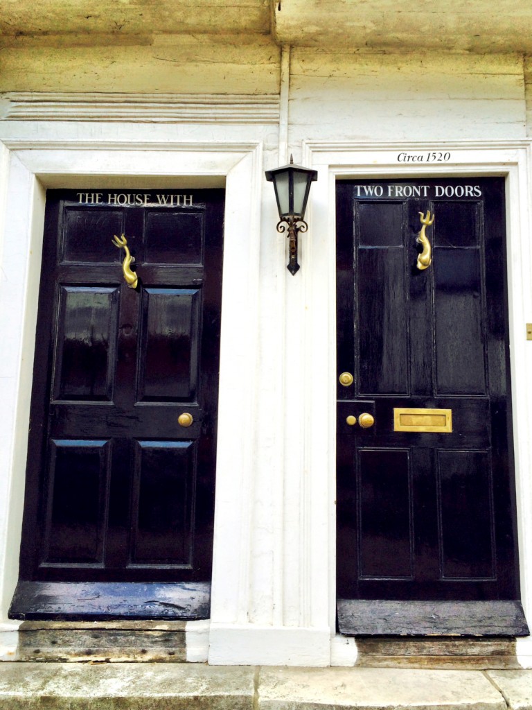 two front doors