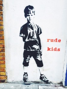 rude kids graffiti redchurch street