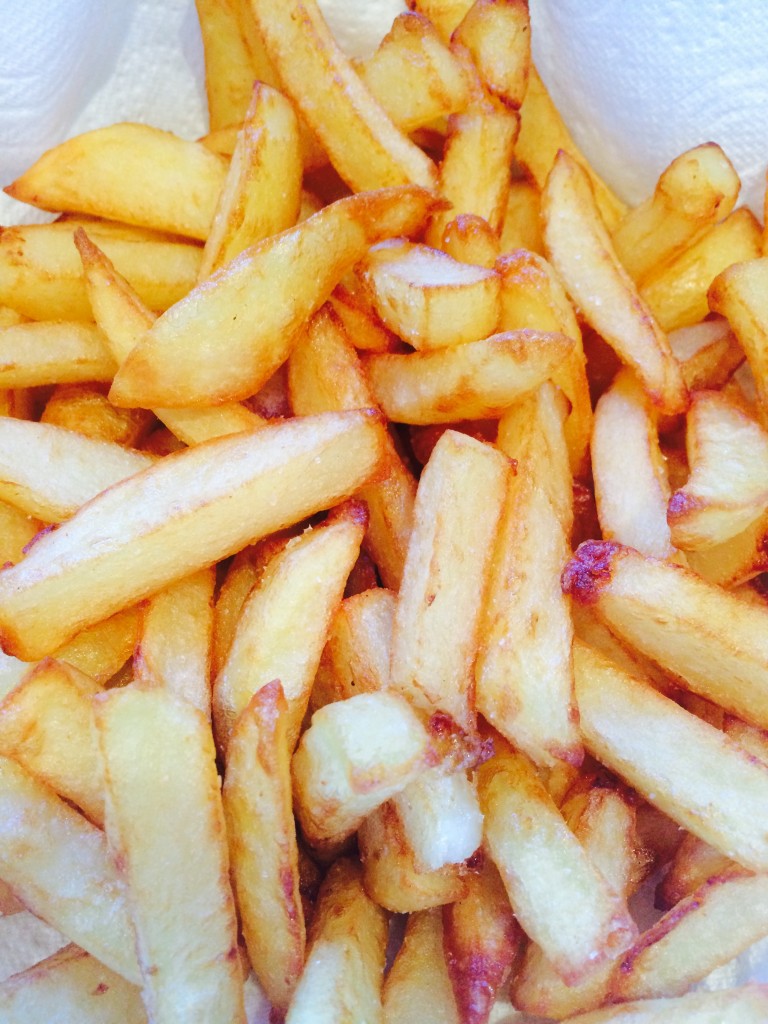 triple fried fries