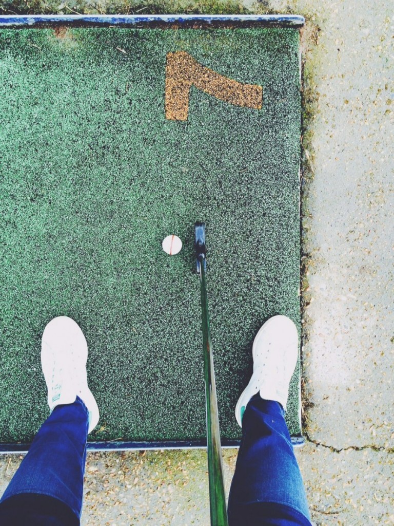 crazy golf legs